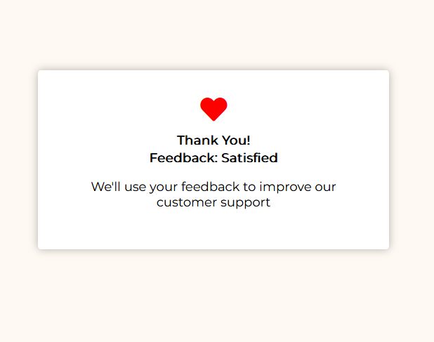 Feedback UI Design 2