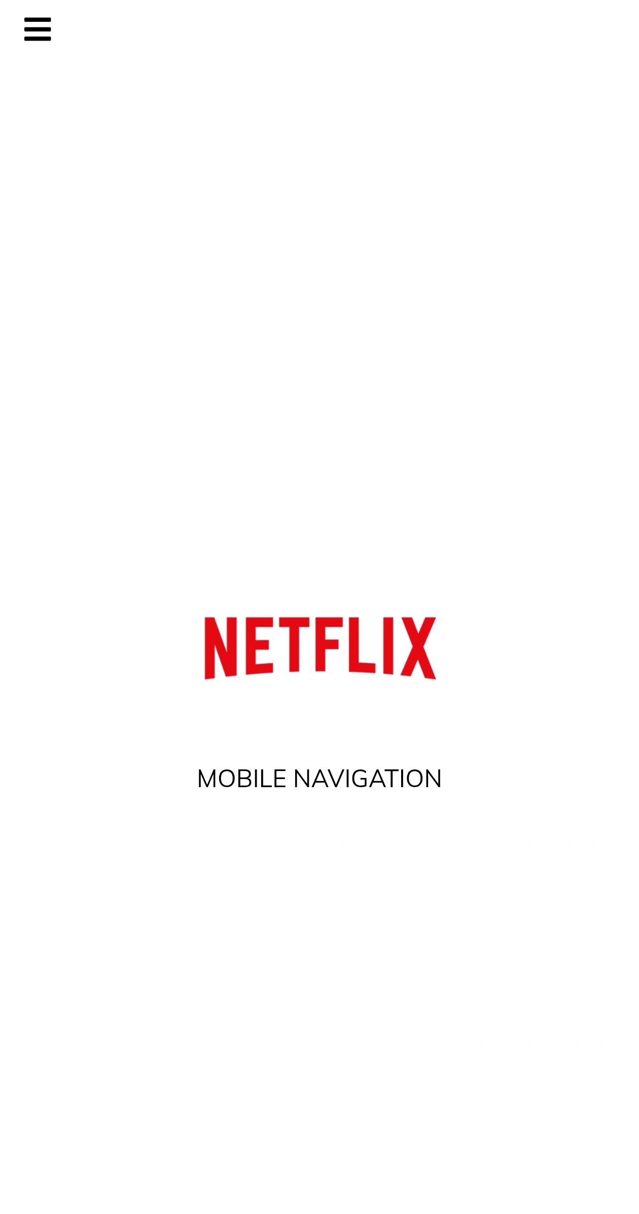 Netflix-Style Nav 1