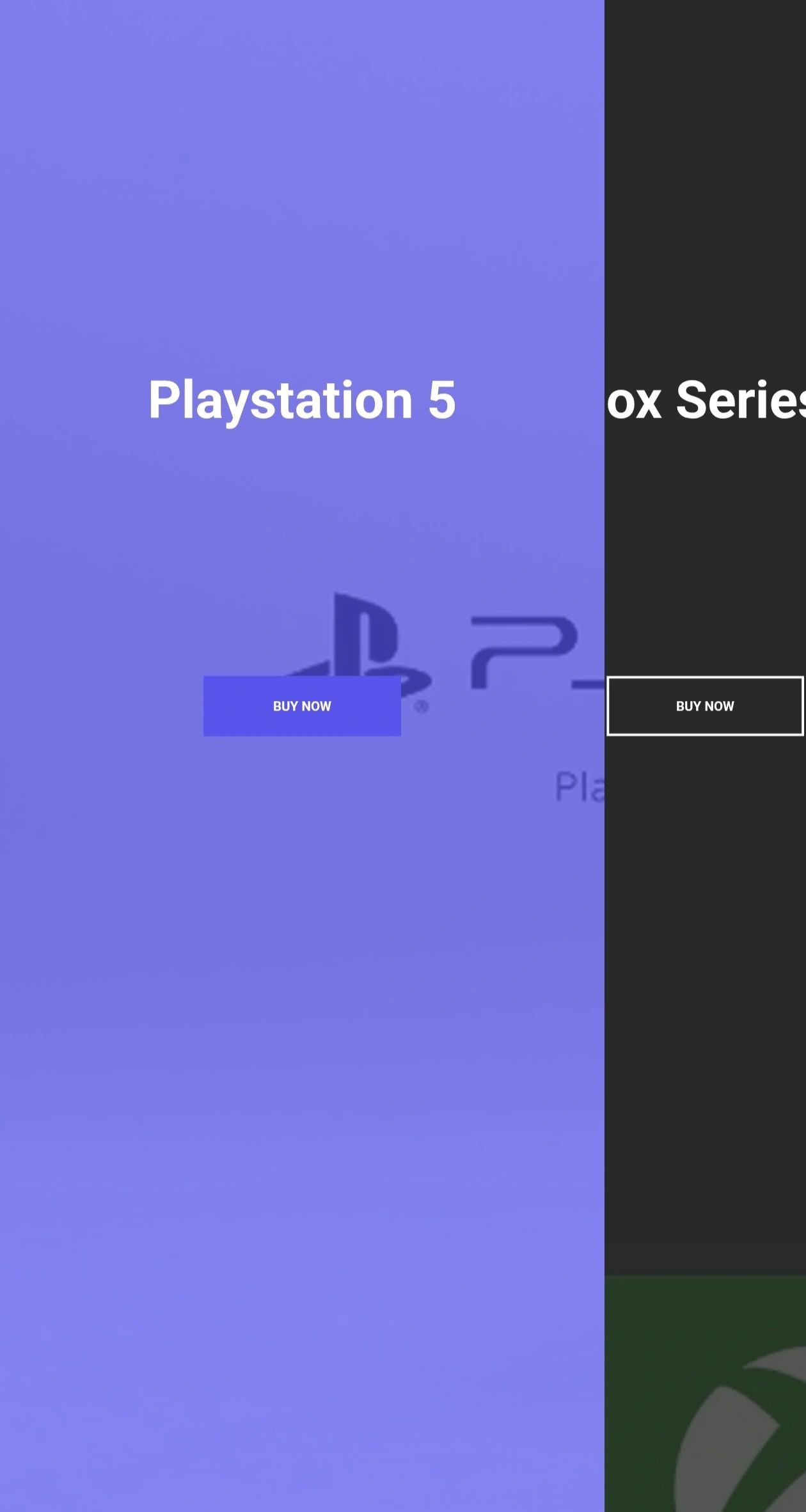 Split Landing Page 2